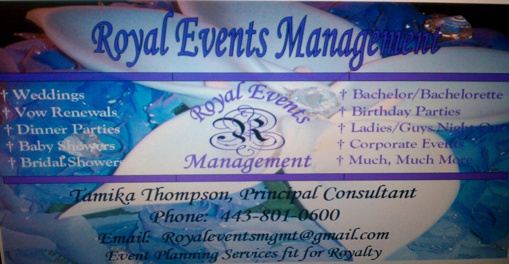 Royal Events Management